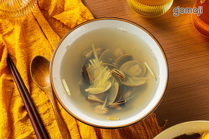 薑汁蛤蜊湯