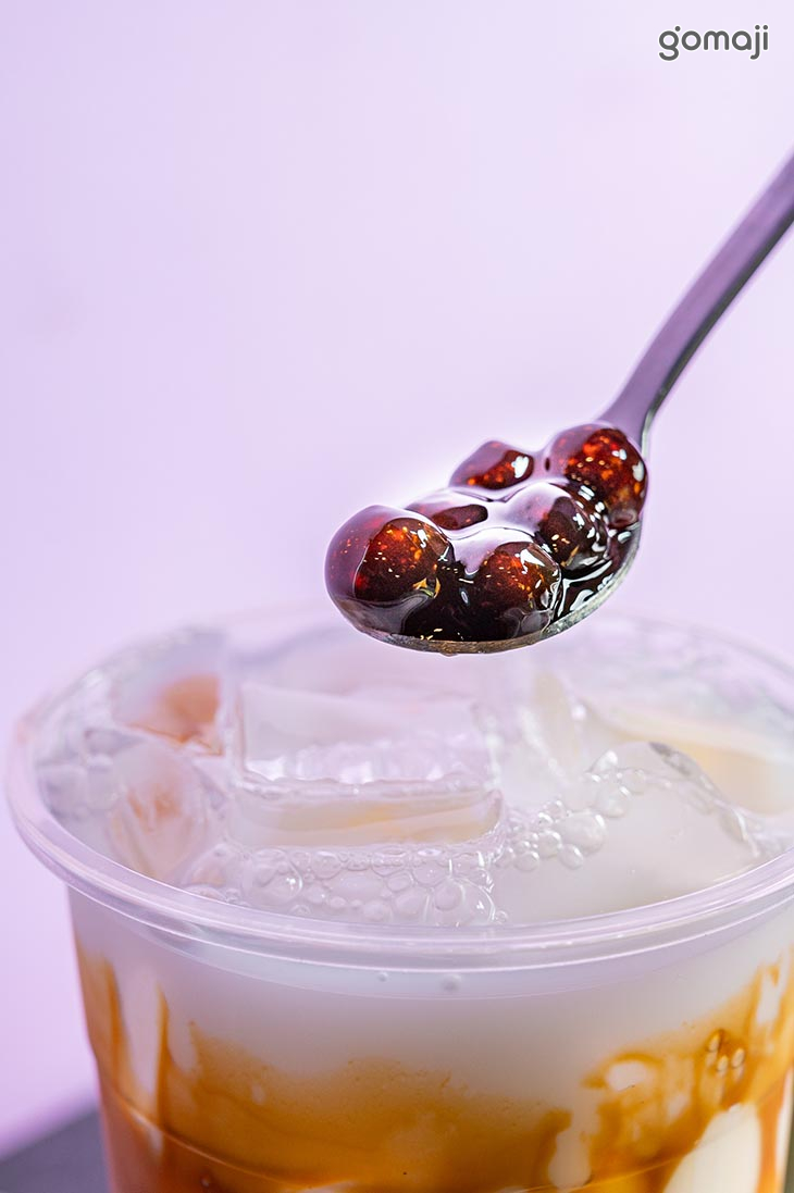 珍珠黑糖厚奶