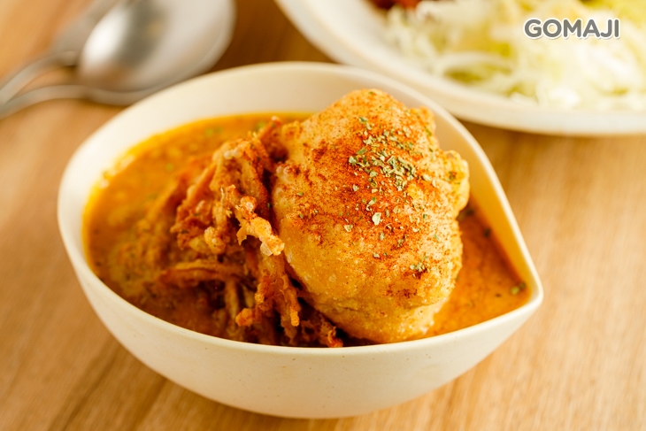 魔藥咖哩 什錦野菜炸蛋