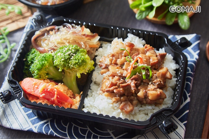 手切黑豬肉滷肉餐盒