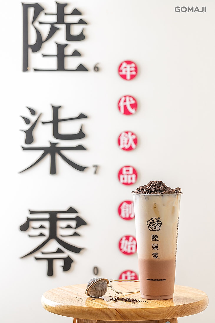 阿華田可可碎片鮮奶