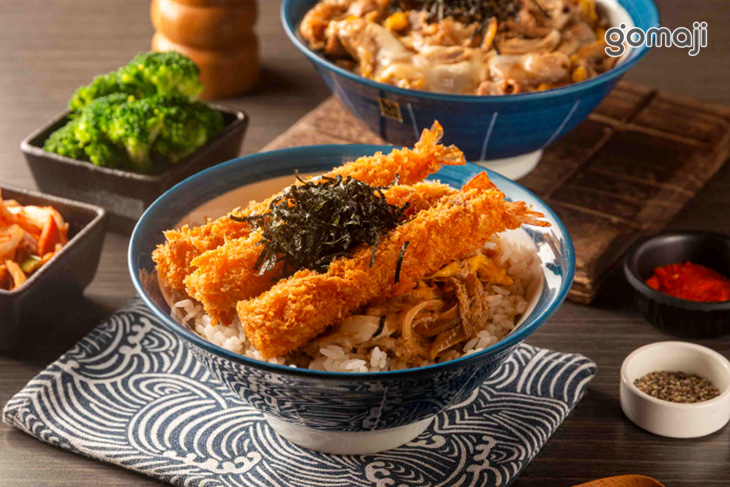 酥炸海老丼