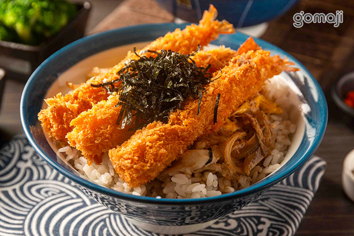 酥炸海老丼