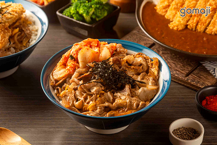 泡菜牛丼
