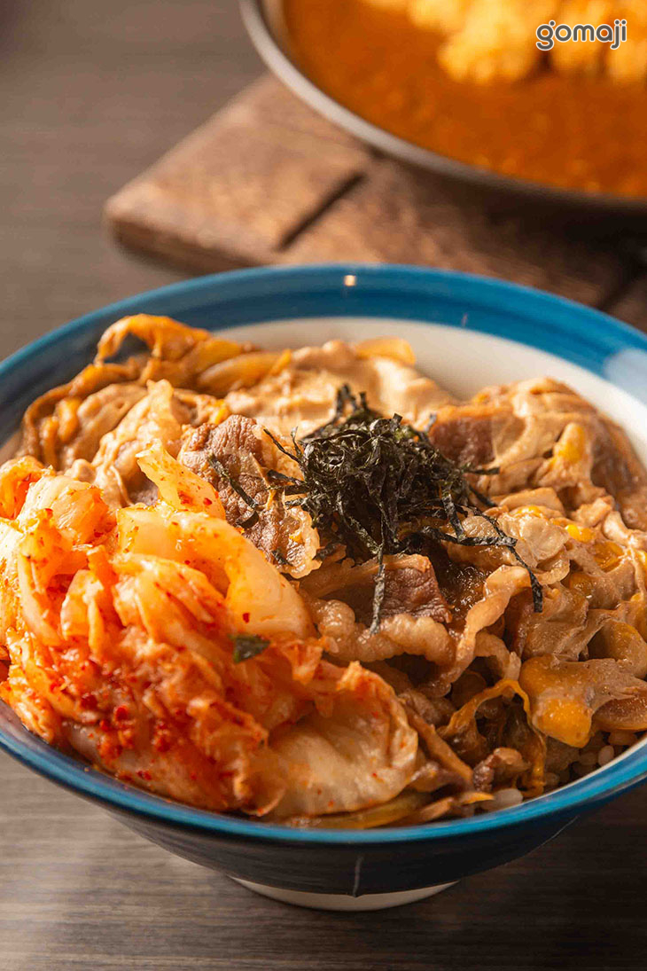 泡菜牛丼