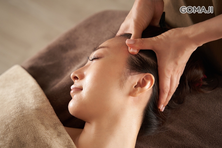 頭肩頸放鬆舒緩按壓