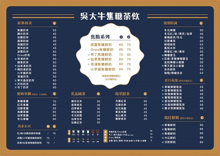 吳大牛焦糖茶飲(二牛店)