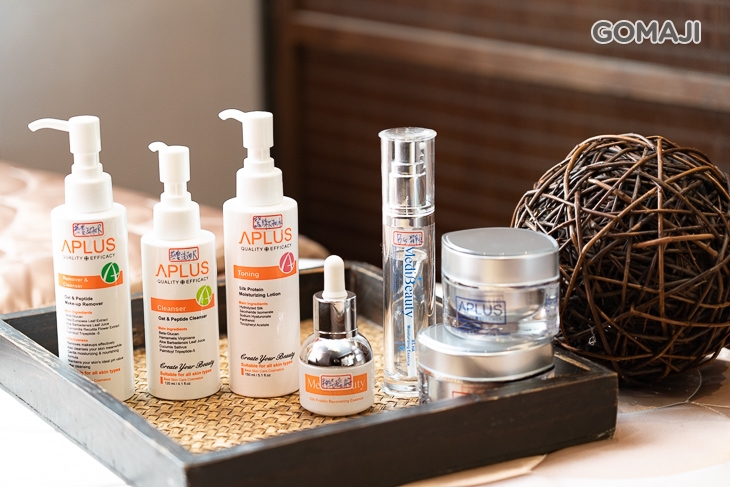 保漾君艷美容SPA 使用產品