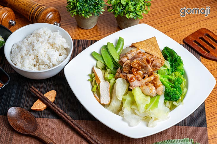 蒜泥白肉餐盒