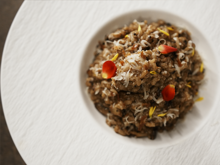 牛肝菌松露燉飯