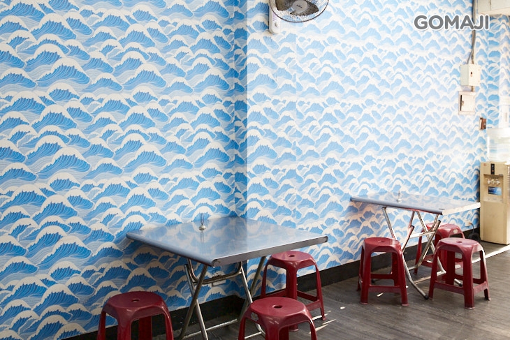 舜發鵝肉蒸的鮮龍蝦海鮮粥