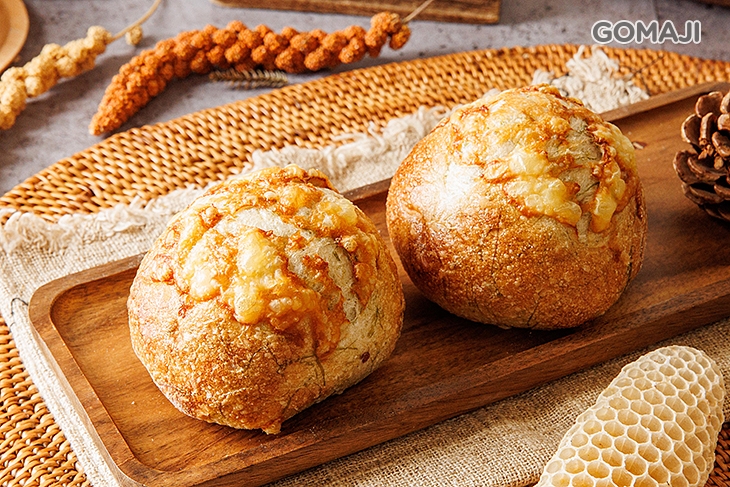 海菜飛魚起司麵包