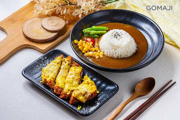 招牌起司里脊豬排飯