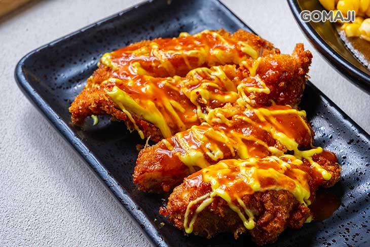 招牌起司無骨雞排飯