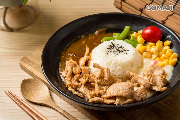 雙醬(奶油咖哩)雞肉飯