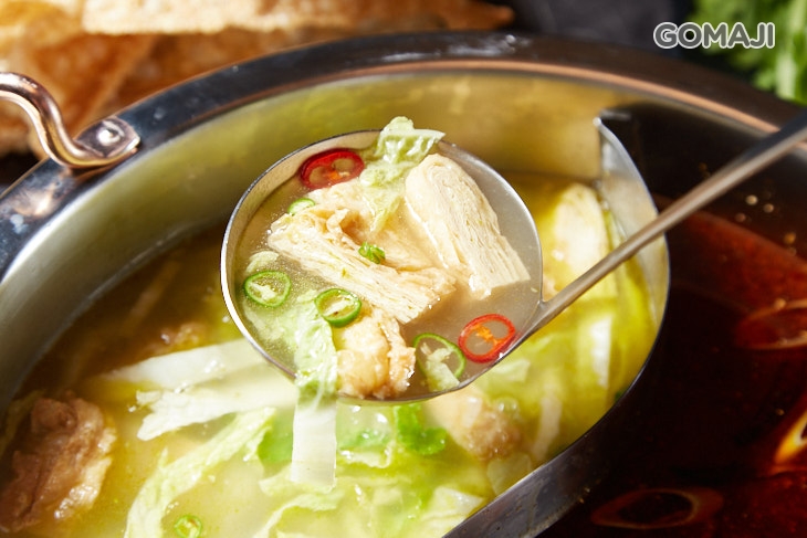 麻辣鍋+壽喜燒鍋