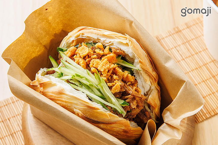 潼關經典臘汁兒肉肉夾饃