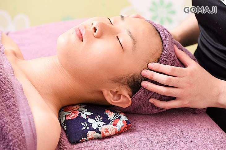 五行水晶石熱敷