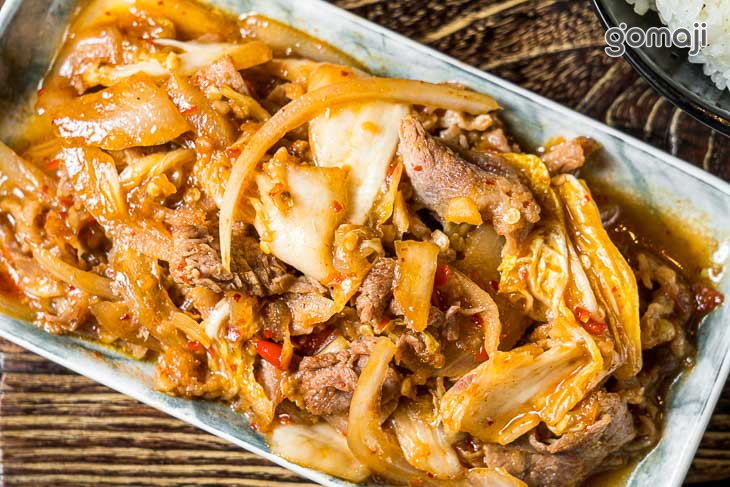 泡菜牛肉