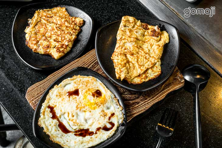 荷包蛋、泰式蛋、泡菜蛋