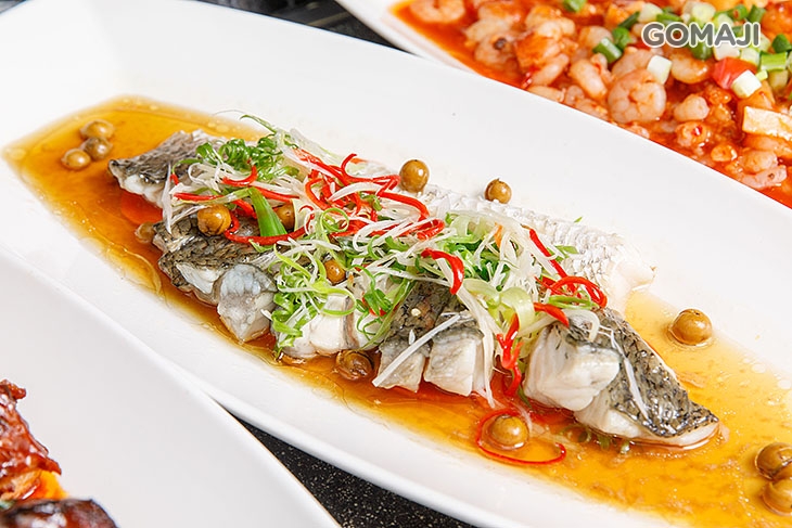 破布子樹子蒸魚 