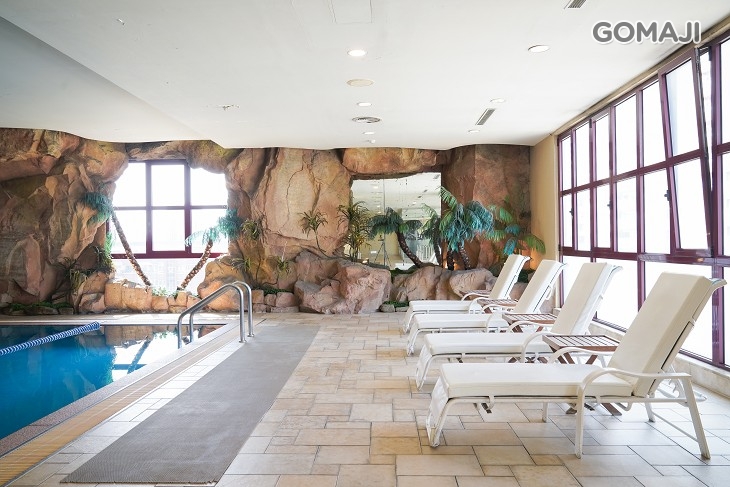 7F加勒碧海休閒中心（室內溫水泳池、健身房、三溫暖等設施）