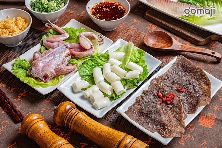 牛蛙 & 黃喉 & 黑牛肚