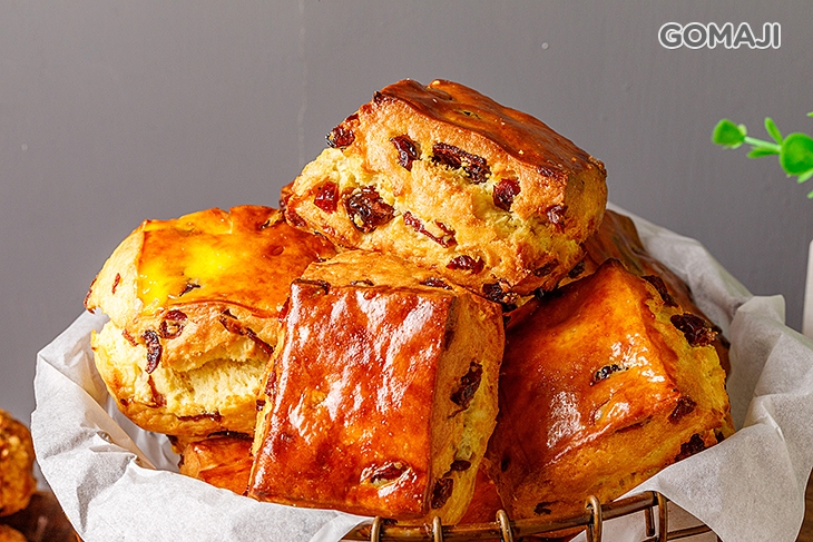 酒釀蔓越莓司康