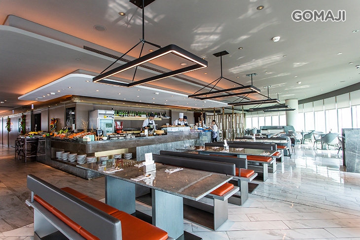 全國最高自助餐廳-50樓Café