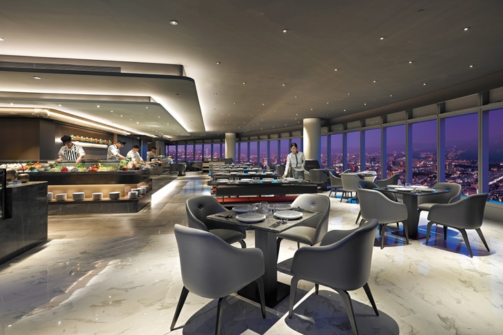 全國最高自助餐廳-50樓Café
