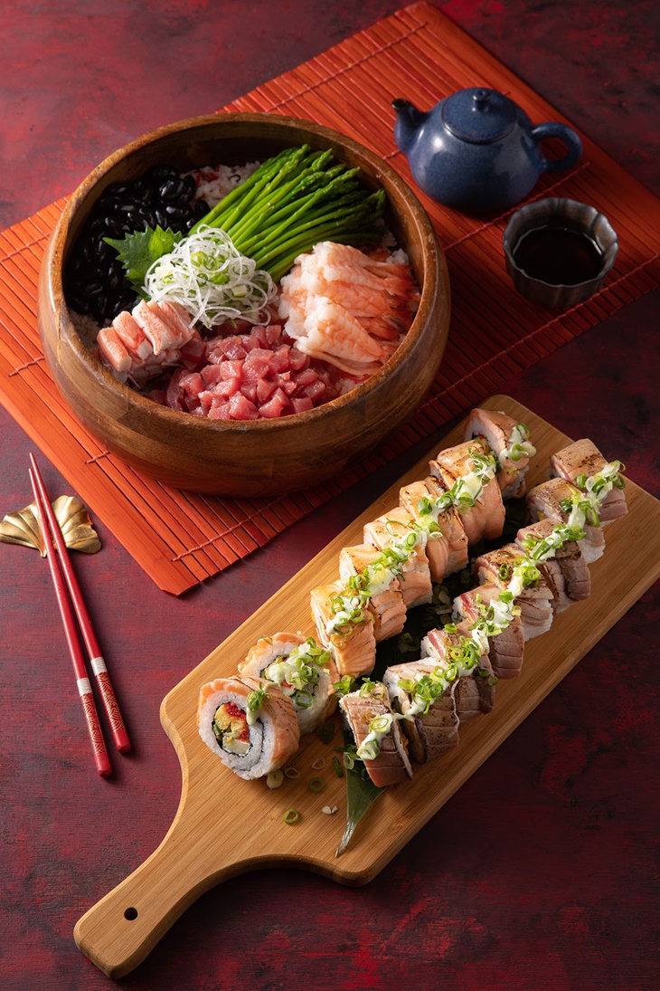 散壽司與花壽司