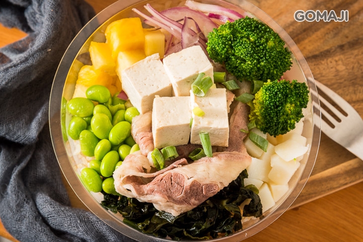 牛肉豆腐+冷泡茶一罐(500ml)