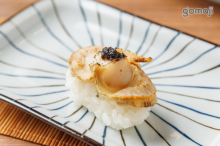 黑松露火炙帆立貝