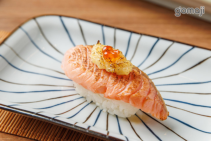 濃醇珠貝醬燒鮭魚