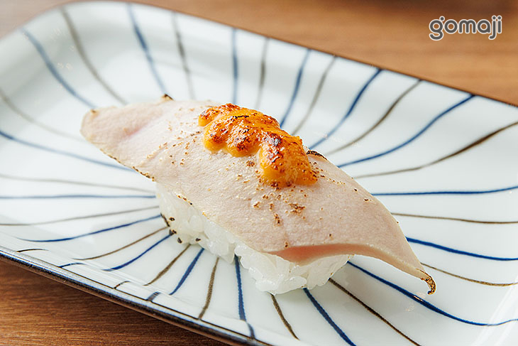 海膽醬燒大目鮪