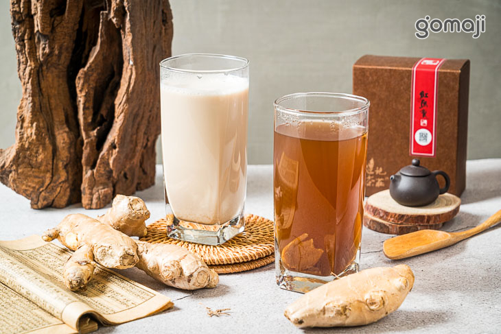 薑母茶、薑母奶茶