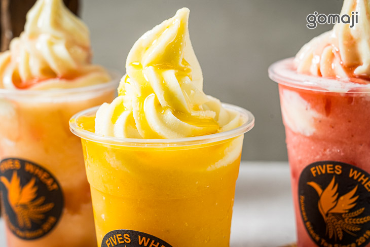 草莓珍果淇、芒果珍果淇、水蜜桃珍果淇