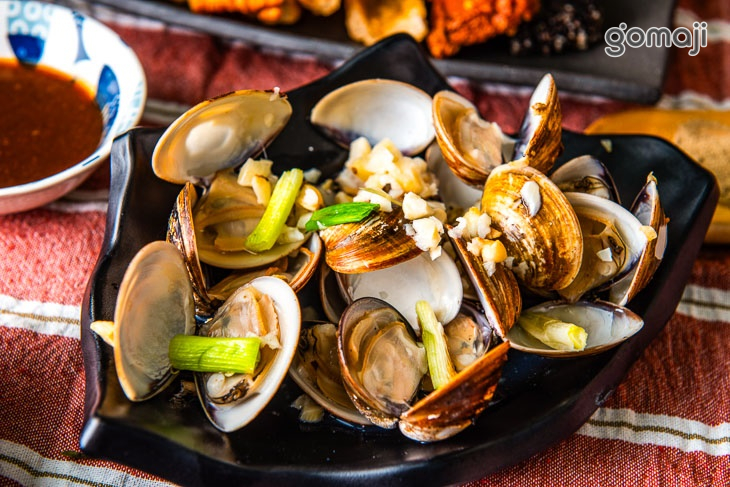 烤蛤蜊