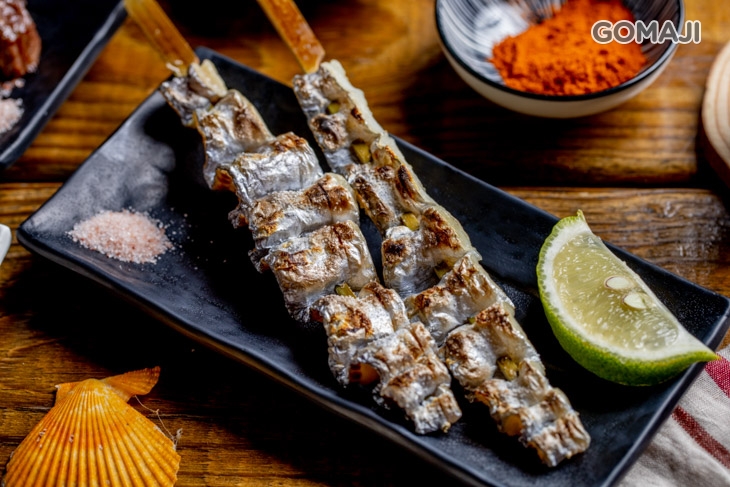 香烤白帶魚串(去刺)