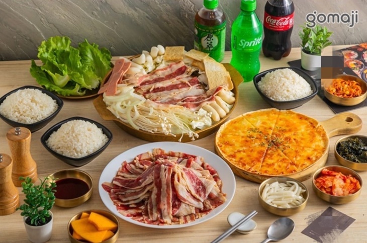 銅盤烤肉三人套餐