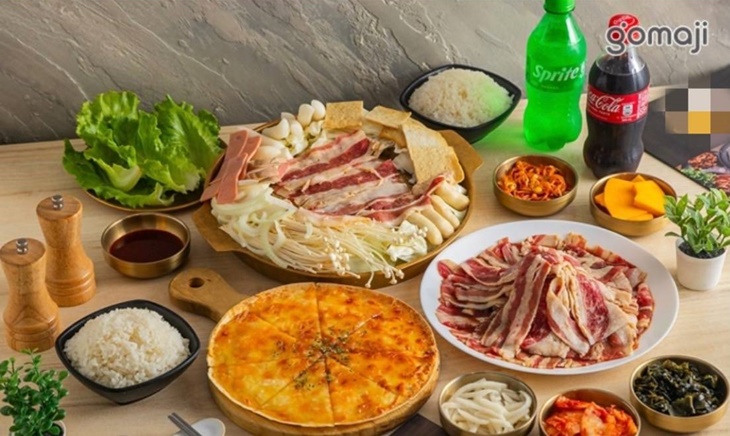 銅盤烤肉兩人套餐