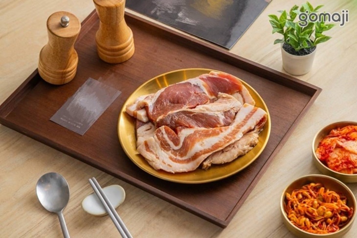 水梨秘醬醃豬五花