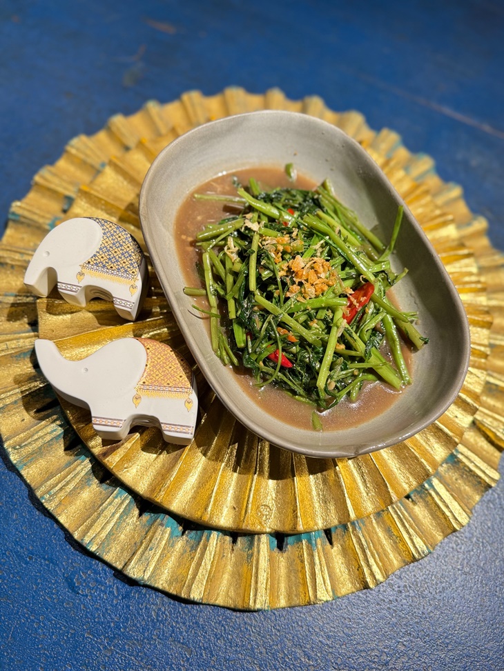 泰式蝦醬炒空心菜