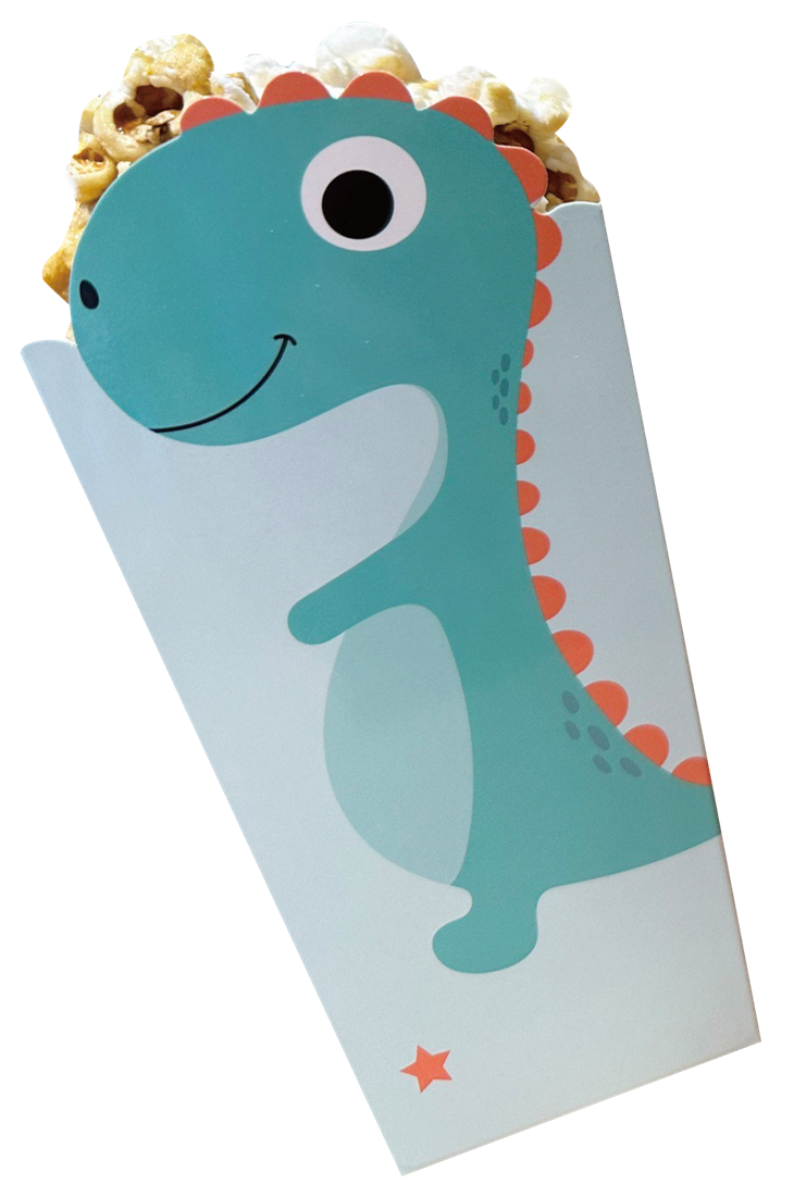 恐龍造型爆米花