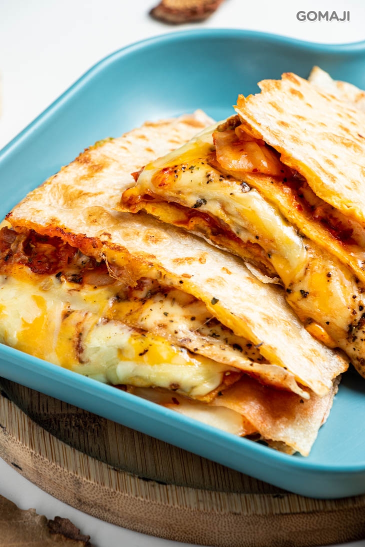 韓式泡菜披薩蛋餅