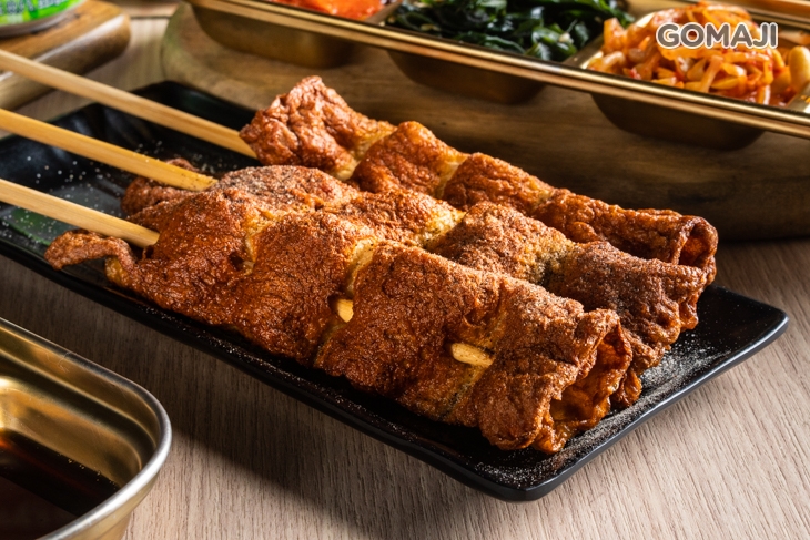 韓式炸魚板串