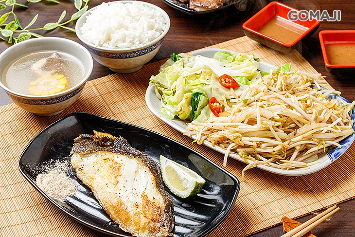 鐵板鱈魚套餐