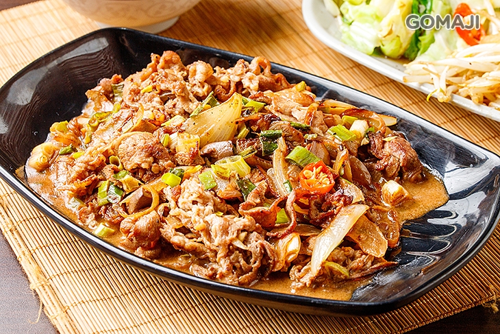 鐵板牛肉片套餐