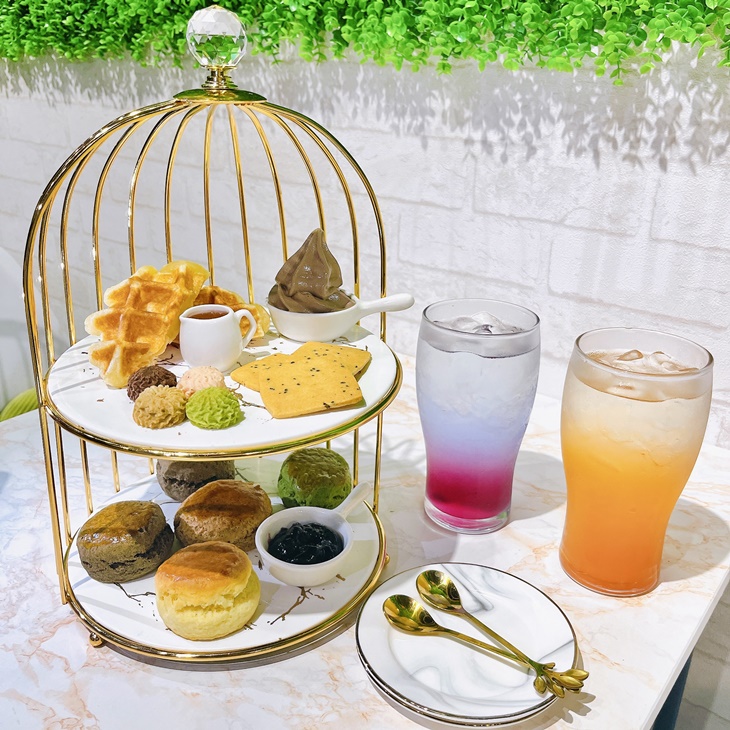 B.絕美夢幻雙層鳥籠雙人午茶組合