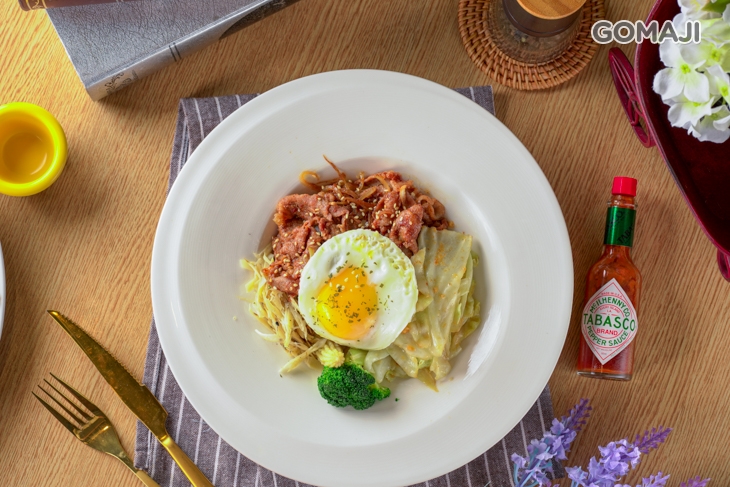 蜜汁沙茶梅花豬飯